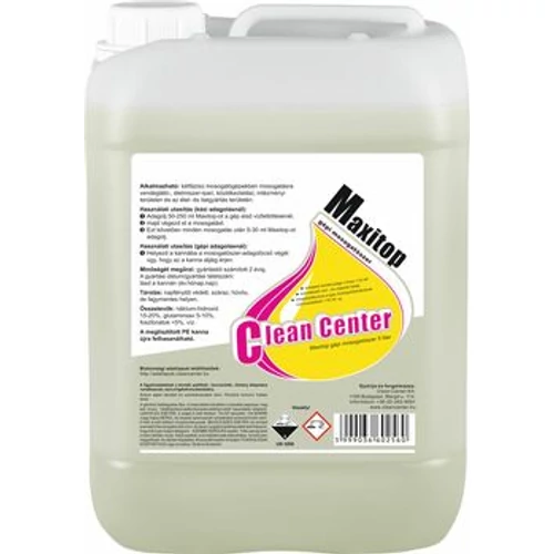 Maxitop gépi mosogatószer, 5 L (6kg)