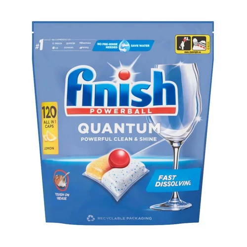 Finish Quantum Lemon mosogatógép tabletta 120 db