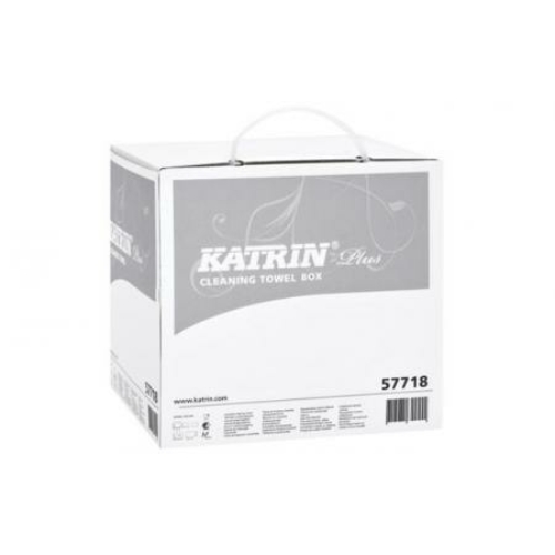 KATRIN 57718 Plus Cleaning Towel Box szöszmentes törlőpapír, (120 lap/doboz)