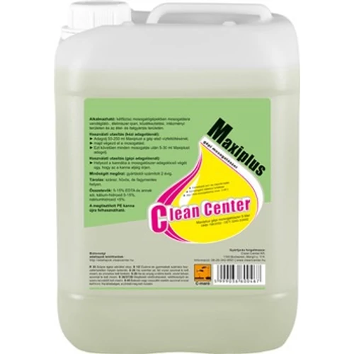 Maxiplus gépi mosogatószer, 5 L