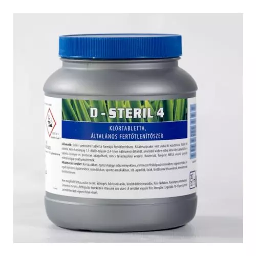 HC D-Steril 4 klórtabletta (330 db/doboz)