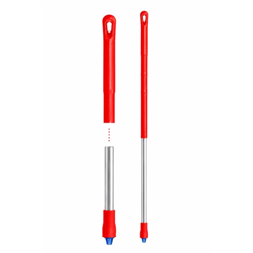 KOBRA aluminium nyél, ergonomikus 1500x32mm, PIROS