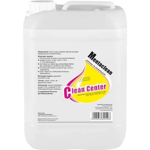 Mentaclean szőnyegtisztító szer, 5 L