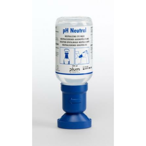 PLUM pH Neutral munkavédelmi szemkimosó, sav- és lúgsemlegesítő, 200 ml