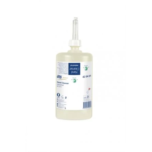 TORK 420401 olaj- és zsíroldó folyékony szappan, parfümmentes, áttetsző, 1 L, 1000 adag (6 flakon/karton)