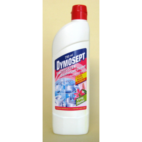 Dymosept klóros fertőtlenítő tisztítószer, virág illattal, 750 ml