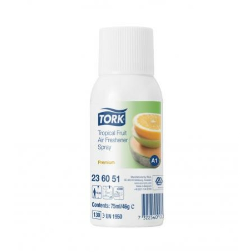 TORK 236051 Premium illatpatron, Tropical Fruit (trópusi gyümölcs), 75 ml, 3000 adag (12 patron/karton)