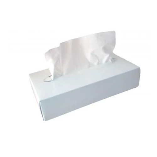 Kozmetikai kendő, 2 rétegű, fehér (100 db/doboz)