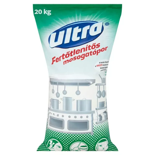 Ultra fertőtlenítő hatású mosogatópor, 20 kg