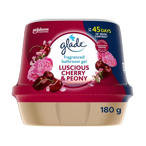 Glade légfrissítő zselé Zamatos Cseresznye & Bazsarózsa 180g