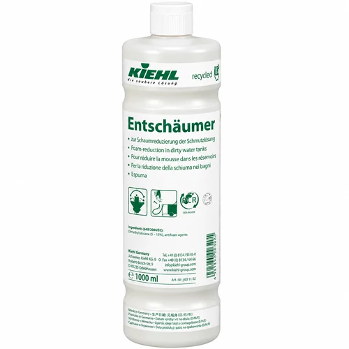 KIEHL Entschäumer habzásgátló koncentrátum 1 L