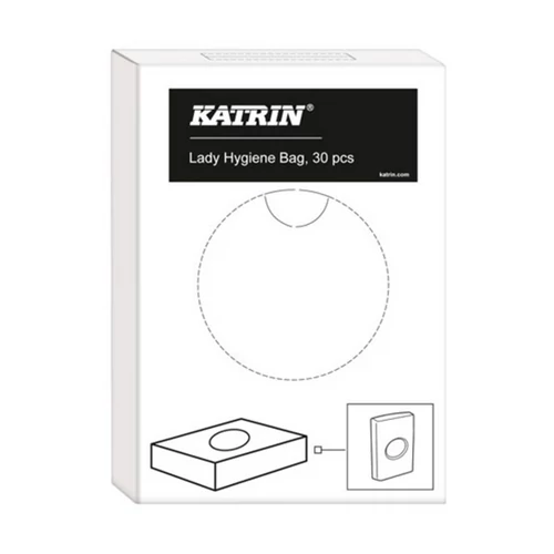 KATRIN 96162 Lady higiéniai tasak, fehér (30 tasak/doboz, 25 doboz/karton)