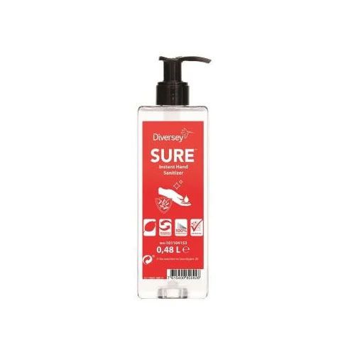 Diversey Sure Instant Alkoholmentes kézfertőtlenítő 480ml