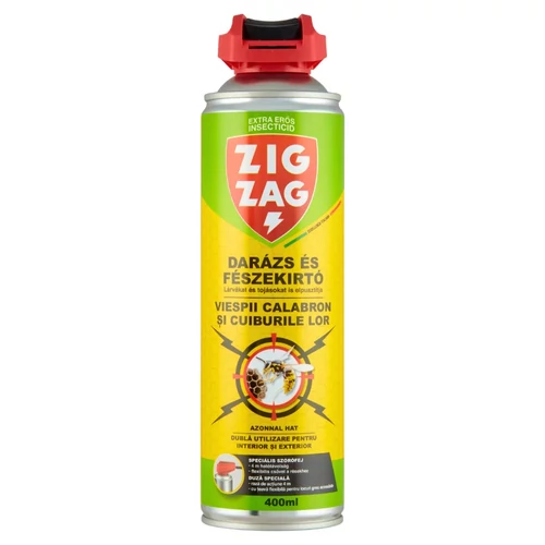 ZIG ZAG darázs és fészekirtó aeroszol 400ml