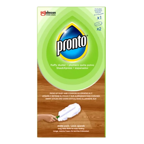 Pronto Duster portalanító nyél + 2 utántöltő fej