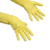 VILEDA Contract gumikesztyű, sárga, M (1 pár/csomag)