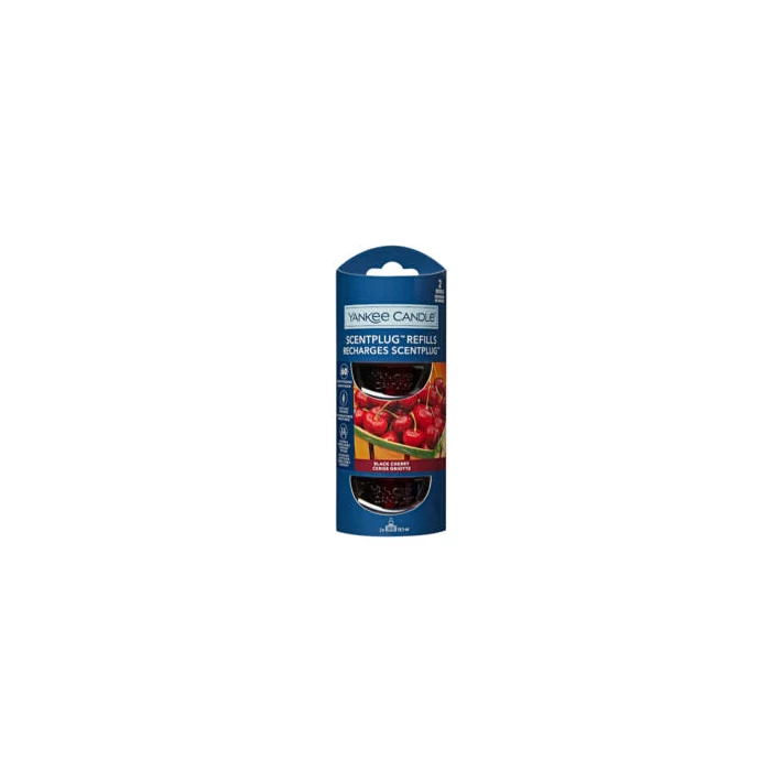 Yankee Candle® Black Cherry elektromos légfrissítő utántöltő (2 db)
