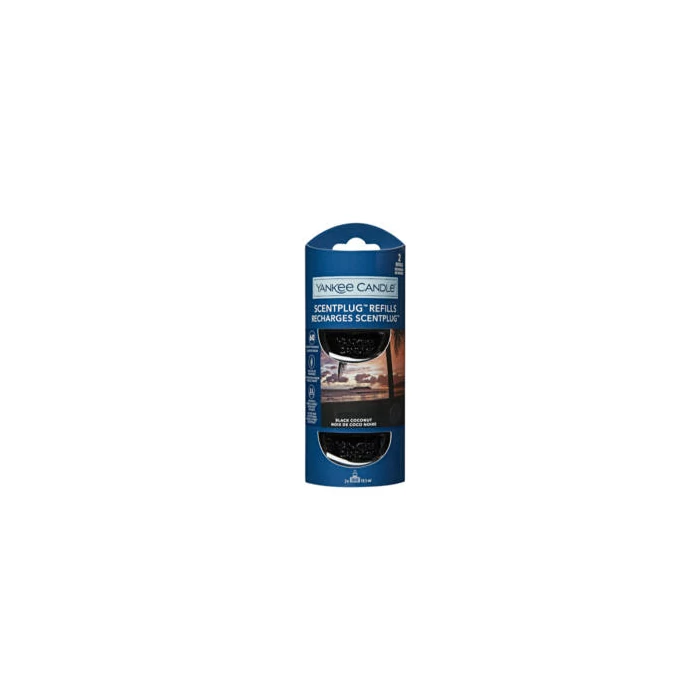 Yankee Candle® Black Coconut elektromos légfrissítő utántöltő (2 db)