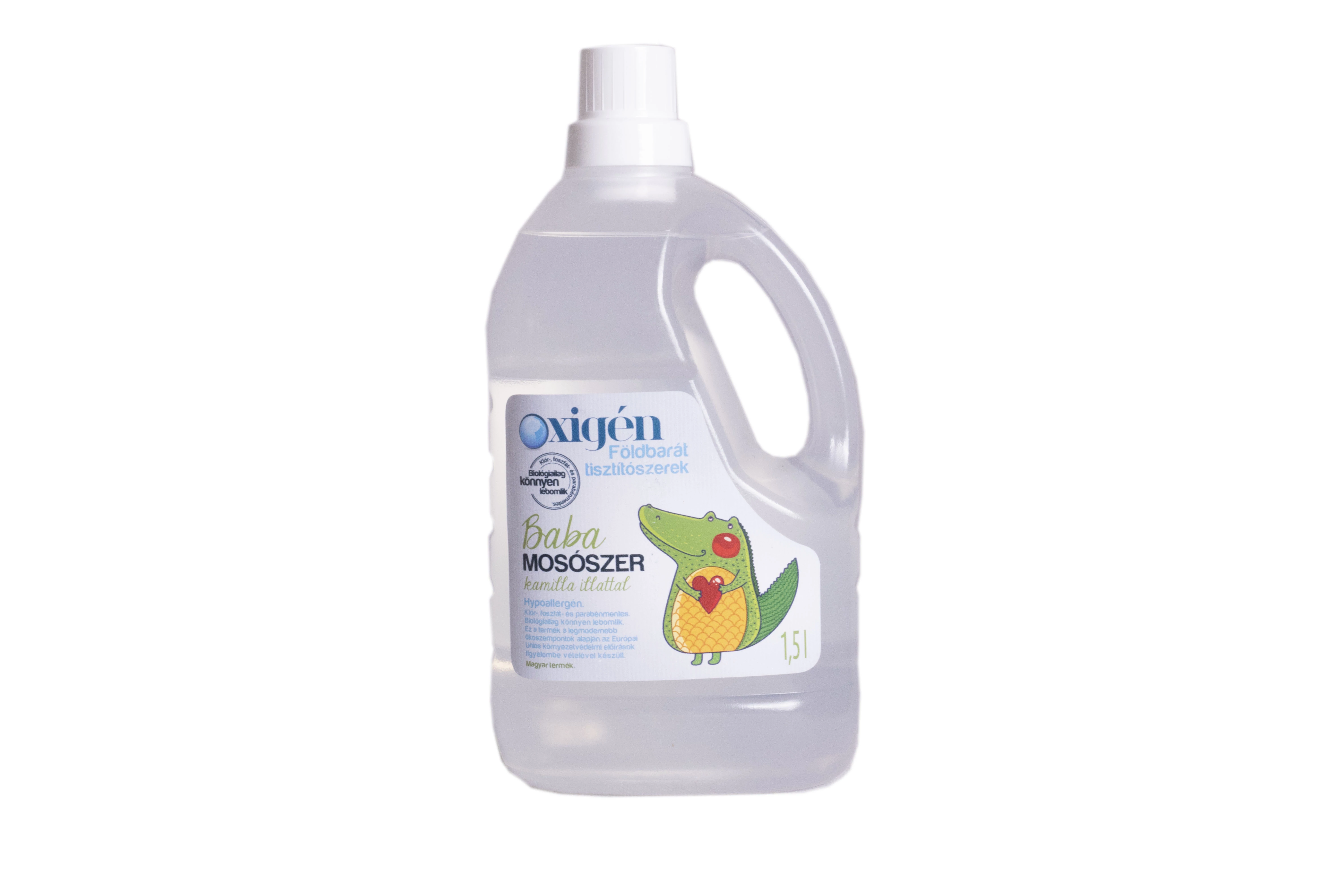 OXIGÉN Földbarát hypoallergén baba mosószer kamilla illattal 1,5 L