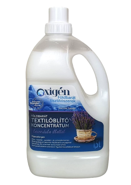 OXIGÉN Földbarát hypoallergén öblítő koncentrátum levendula illattal 1,5 L