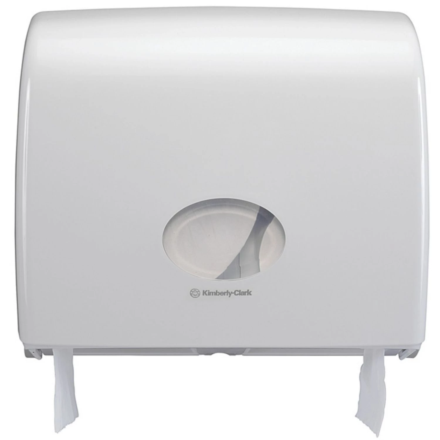 KC 6991 Aquarius Midi Jumbo WC papír adagoló, fehér, műanyag, 38x45x13cm- kifutó termék