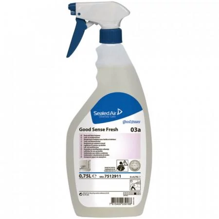 Diversey Good Sense Fresh légfrissítő és bútorkárpit-illatosító spray, 750 ml