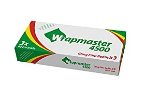 Wrapmaster 4500 PVC fólia, 45 cm széles (300 méter/tekercs, 3 tekercs/doboz)