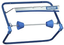 KATRIN 70915 ipari törlőpapír-tartó állvány, fali, kék