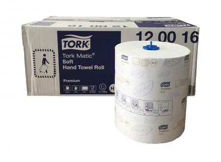 TORK 120016 Matic® Soft tekercses kéztörlő, Premium, fehér, 2 rétegű (H1)