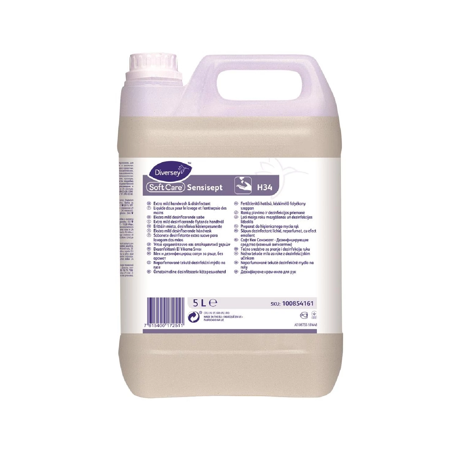 Diversey Soft Care Sensisept 5 liter fertőtlenítő hatású szappan